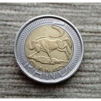 Werty71 ЮАР 5 рандов 2005 рендов биметалл