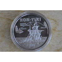 Самоа и Сисифо 10 тала 1988 (Кон-Тики)  с 1 руб