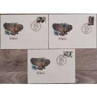 3 КПД. Ушастая сова. Белая сова. Филин. 1990 г.