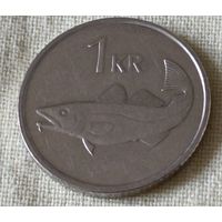 Исландия. 1 крона 1994 года.
