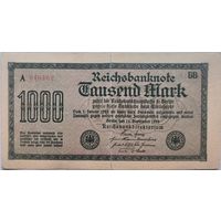 Германия 1000 Марок 1922 F  251
