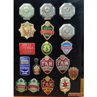 Знаки, медали МВД