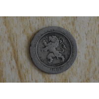 Бельгия 5 сентимо 1862 с 1 руб