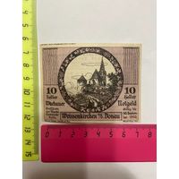 Австрия нотгельд 10 Донау - 2301