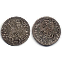 Орт (1/4 талера) 1699 SD, Германия, Бранденбург-Пруссия, Фридрих III
