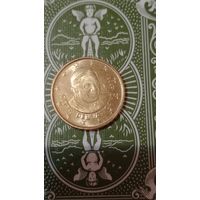 Ватикан 10 центов 2008