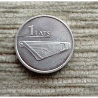 Werty71 Латвия 1 лат 2013 КОКЛЕ ГУСЛИ