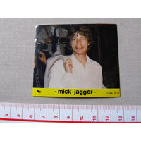 Наклейка Стикер Mick Jagger Новая Польша 1980-е