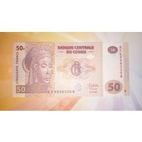 Конго 50 франков 2022г