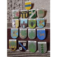 Гербы городов. Латвия (1).