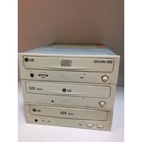Стопка приводов LG, 3шт, IDE - Лот N33