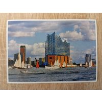 О-10. ПОДПИСАННАЯ ОТКРЫТКА ГЕРМАНИЯ. ГАМБУРГ.