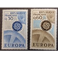 Франция. 1967г. Mi1578-79**. Еврпасепт.