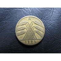 Германия. 10 пфеннигов. 1925A. С 20 копеек. Распродажа коллекции. Смотрите другие лоты.