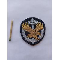 Кокарда Омон. Вышитая.