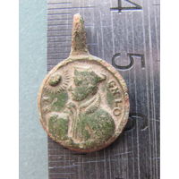 Медальон католический.