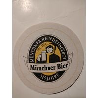 Бирдекель (подставка под пиво) Munchner Bier/Германия