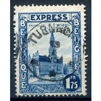 Бельгия - 1929г. - архитектура, 1,75 Fr - 1 марка - гашёная [Mi 266]. #2-Be-36-B-2