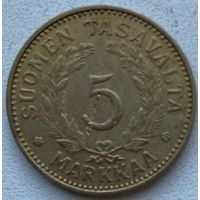 Финляндия 5 марок 1939 г.