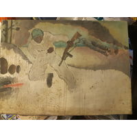 Картина очень старая военная тема