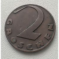 Австрия 2 гроша 1926  7-5-59