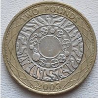 Великобритания 2 фунта 2003