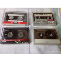 Аудиокассеты Fuji, Maxell, GoldStar, Sound breeze, лицензия