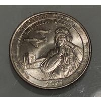 Монета США номиналом 25 центов (квотер)