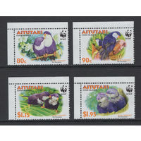 Острова Кука Аитутаки /Aitutaki 2002**  Фауна Птицы Попугаи