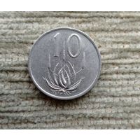 Werty71 ЮАР 10 центов 1989