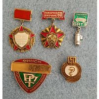 Значки. Цена за все.