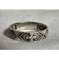 Кольцо серебряное 925 пробы. 52