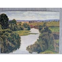 1954. Крымов. Речка