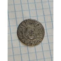 С 1 РУБЛЯ! Монета серебро средневековье Сигизмунд III  Польша РП . ВКЛ .