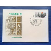 ГДР 1981г. КПД. Культурный фонд ГДР. Выставка "Милитария-81". СГ