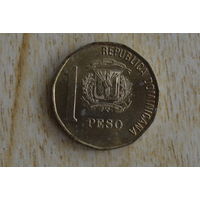 Доминикана 1 песо 2002