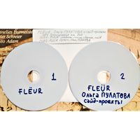 DVD MP3 FLEUR, Ольга ПУЛАТОВА и сайд-проекты полная дискография - 2 DVD