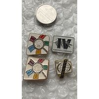 Значки Международный кинофестиваль Москва, 4 шт