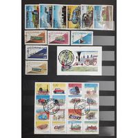 Лат.Америка,Азия 70-80-е гг. Марки.Транспорт одним лотом.