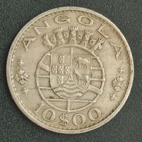Ангола 10 эскудо 1969 г.