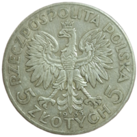 5 злотых 1933