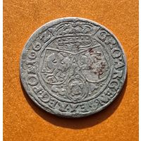 6 грош 1662 года.