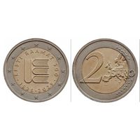 2 евро 2025 UNC