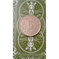 Исландия 5 крон 1973