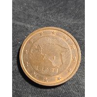 Эстония 2 евроцента 2015