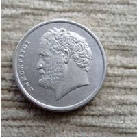 Werty71 Греция 10 драхм 1988 Демокрит