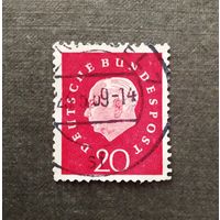 Марка Германия 1959 год Теодор Хойс