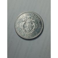 Сейшелы 1 рупия 2010 года .