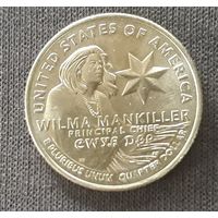25 центов (квотер) 2022 D США Вильма Манкиллер