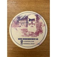 Подставка под пиво пивоварни Wooden Beard Brewery /Россия/ No 6